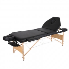 3 Section Massage Bed Portable Massage Table Stretcher