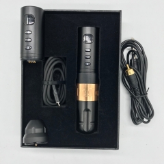 High Quality HELLO Tattoo Pen Machine with Tattoo Wireless Power Supply Machine Set .