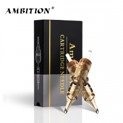 20pcs/box Light Brown Ambition Tattoo Cartridge Needles