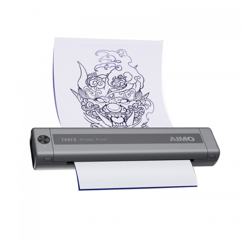 AIMO TO8FS WIRELESS TATTOO TRANSFER STENCIL PRINTER-CAN PRINT SHADOWS