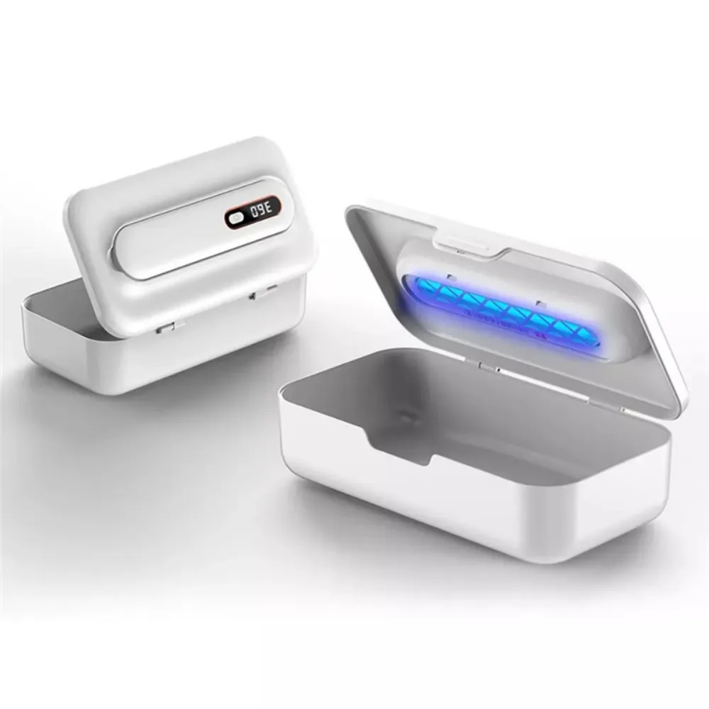 Multifunctional UV Sanitizer Box Ultraviolet Ozone Disinfection Machine UV Light Sanitizing Wand for Phone Makeup Tool Keyboard