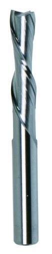 Double-edged Helical Downcut End Mills