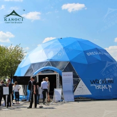 Popular geodesic dome from alibaba spherical tent