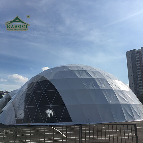 5-30m large geodesic dome tent for party event