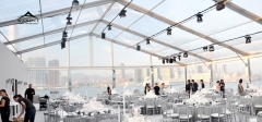 Large clear Wedding marquee in Durable Aluminum Alloy Structure