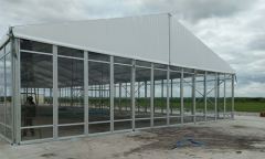 15x40m Aluminium Alloy Frame Tent with Glass Wall