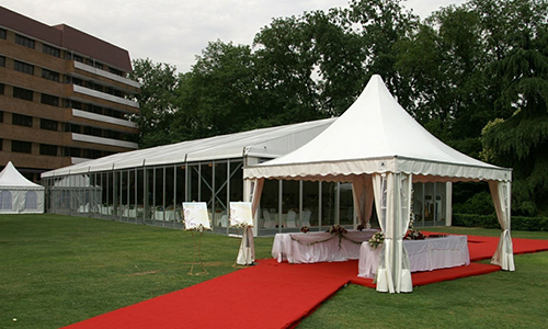 Movable pagoda tent design for events