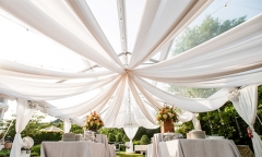 Wedding Tents for 500 People Durable Fire Retardant Clear Wedding Tent