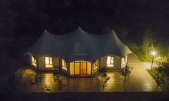O4-Luxury Resort Tent 1-4 Rooms Design