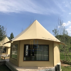H1-Eco Four Season Luxury Safari Permanent Glamping Tent hotel in Desert