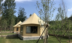 H1-Eco Four Season Luxury Safari Permanent Glamping Tent hotel in Desert