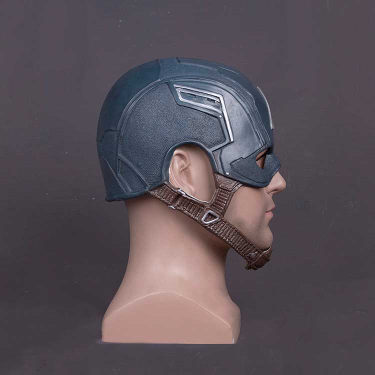 Captain America Steve Rogers Halloween Costume Mask Helmet Cosplay Props Avengers: Age of Ultron-Takerlama