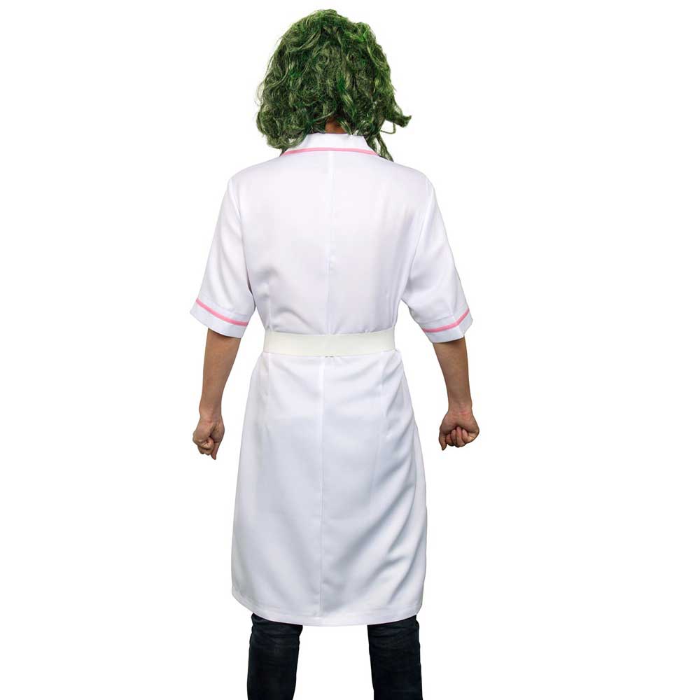 Heath Ledger Joker Nurse Costume Batman Dark Knight Rise Joker Arthur Fleck Halloween Cosplay Fancy Dress With Mask-Takerlama 