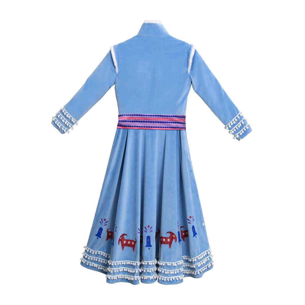 Olaf's Frozen Adventure Adult Anna Dress Outfit Cosplay Costume