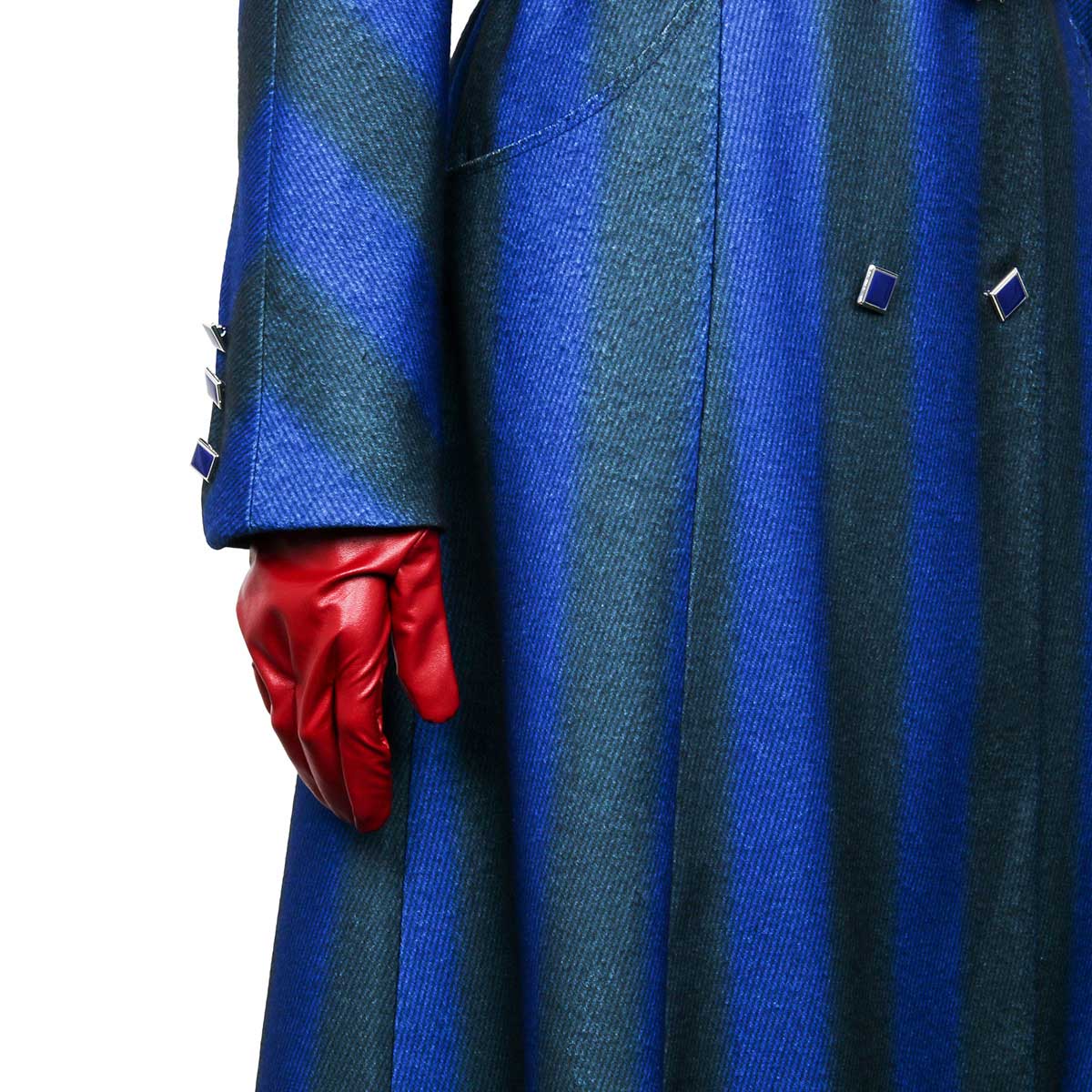 2018 Mary Poppins blue outfit Dress Cosplay Costume Mary Poppins Returns Halloween Costume