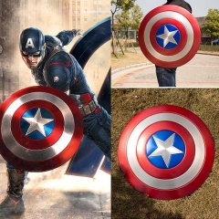 Captain America 75th Anniversary Metal Shield Marvel's The Avengers Endgame Steve Rogers Expedited Express.