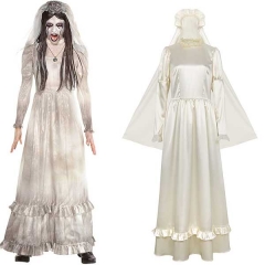 The Curse of La Llorona Women Halloween Cosplay Costume Long Dress