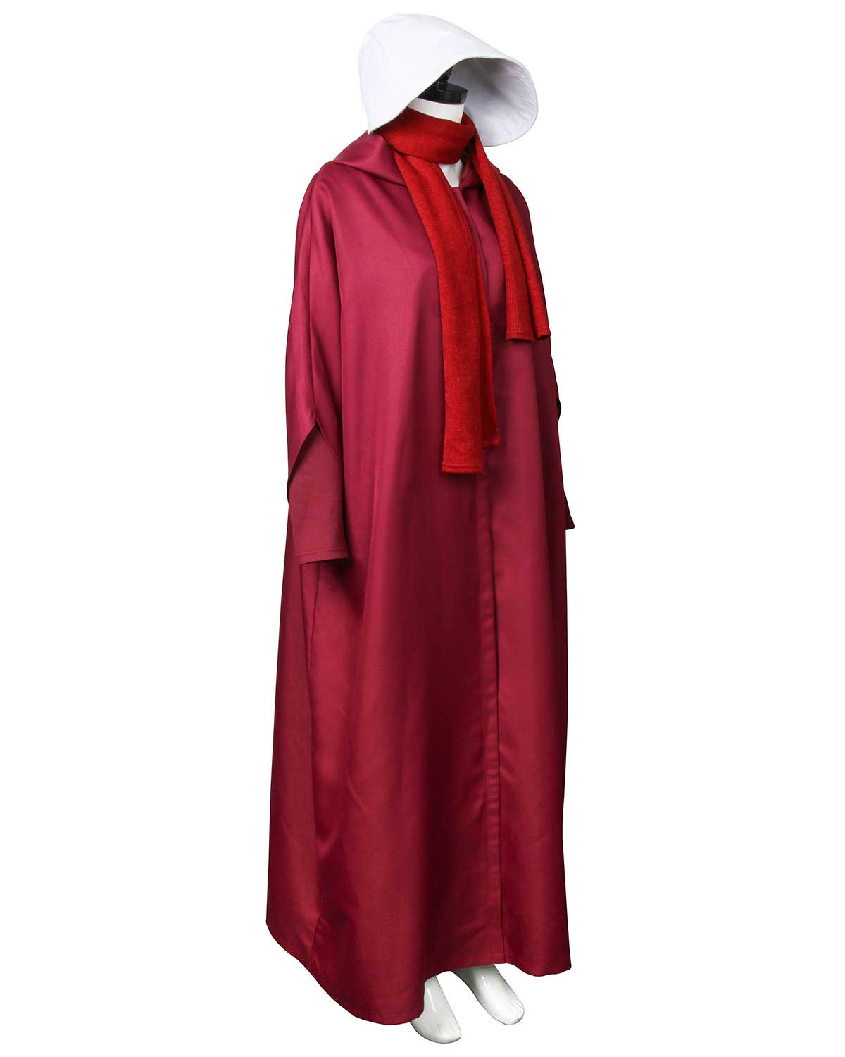 The Handmaid's Tale June Osborne Red Cape Costume For Halloween Party