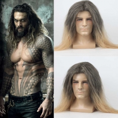 Aquaman Arthur Curry Wig Jason Momoa Cosplay Hair