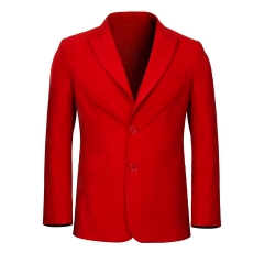 Joker Red Jacket Coat Joaquin Phoenix Arthur Fleck Cosplay Costume