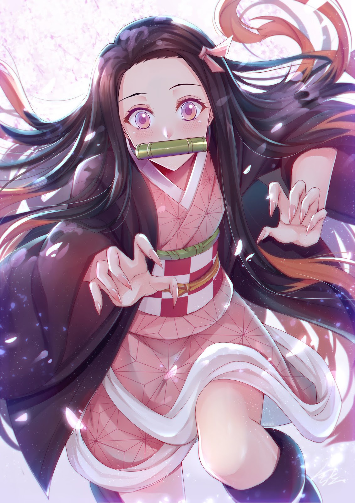 Tanjiro Kamado Nezuko Kamado HD Demon Slayer Kimetsu no Yaiba Wallpapers  HD  Wallpapers  ID 104938