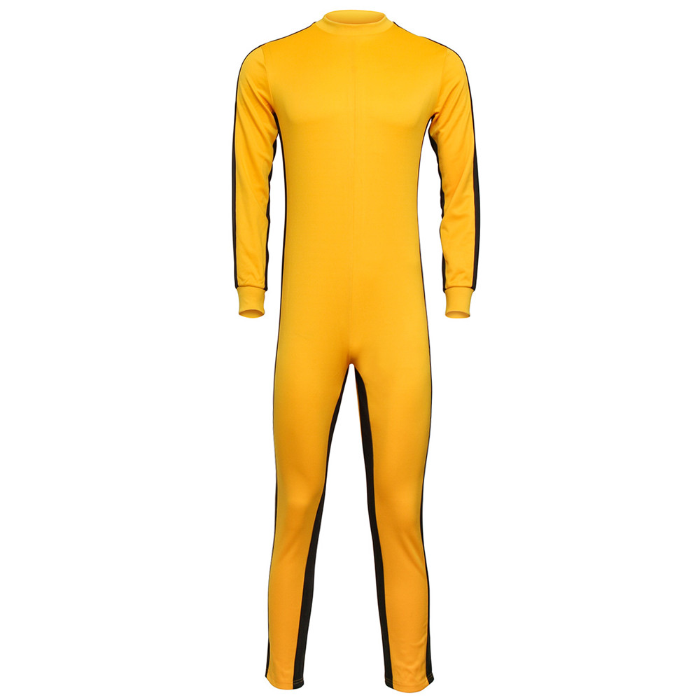Game Of Death Suit Yellow Martial Artist Jumpsuit Chinese Kung fu Uniform Clothes
