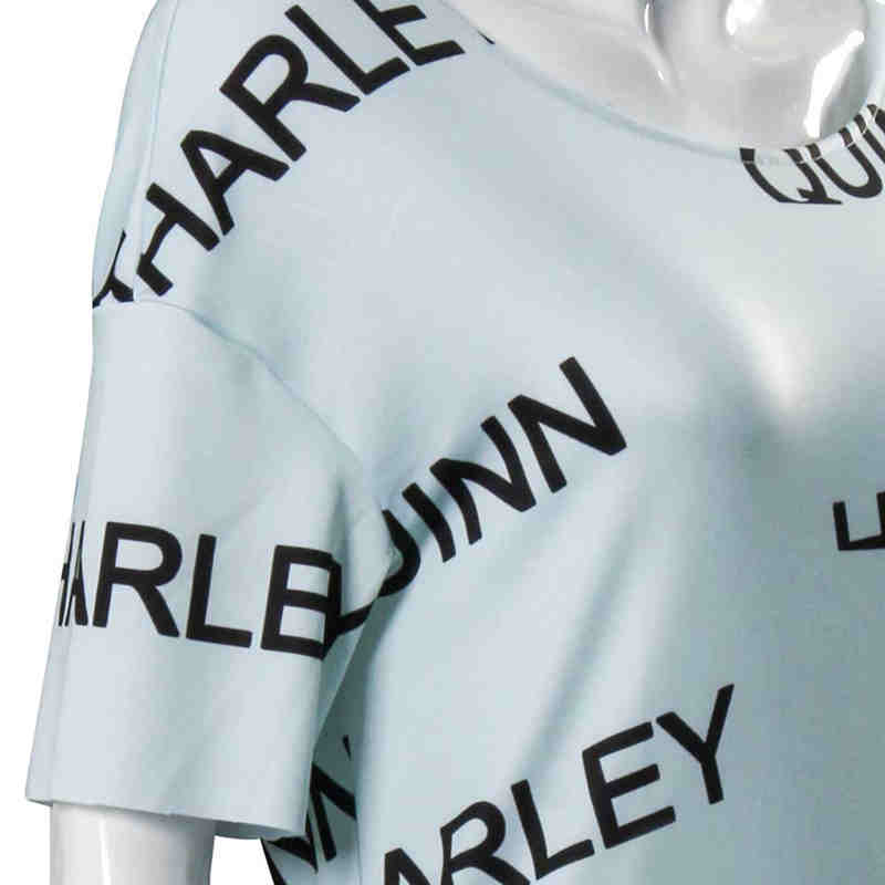 Birds of Prey Harley Quinn T-Shirt Cosplay Costumes 