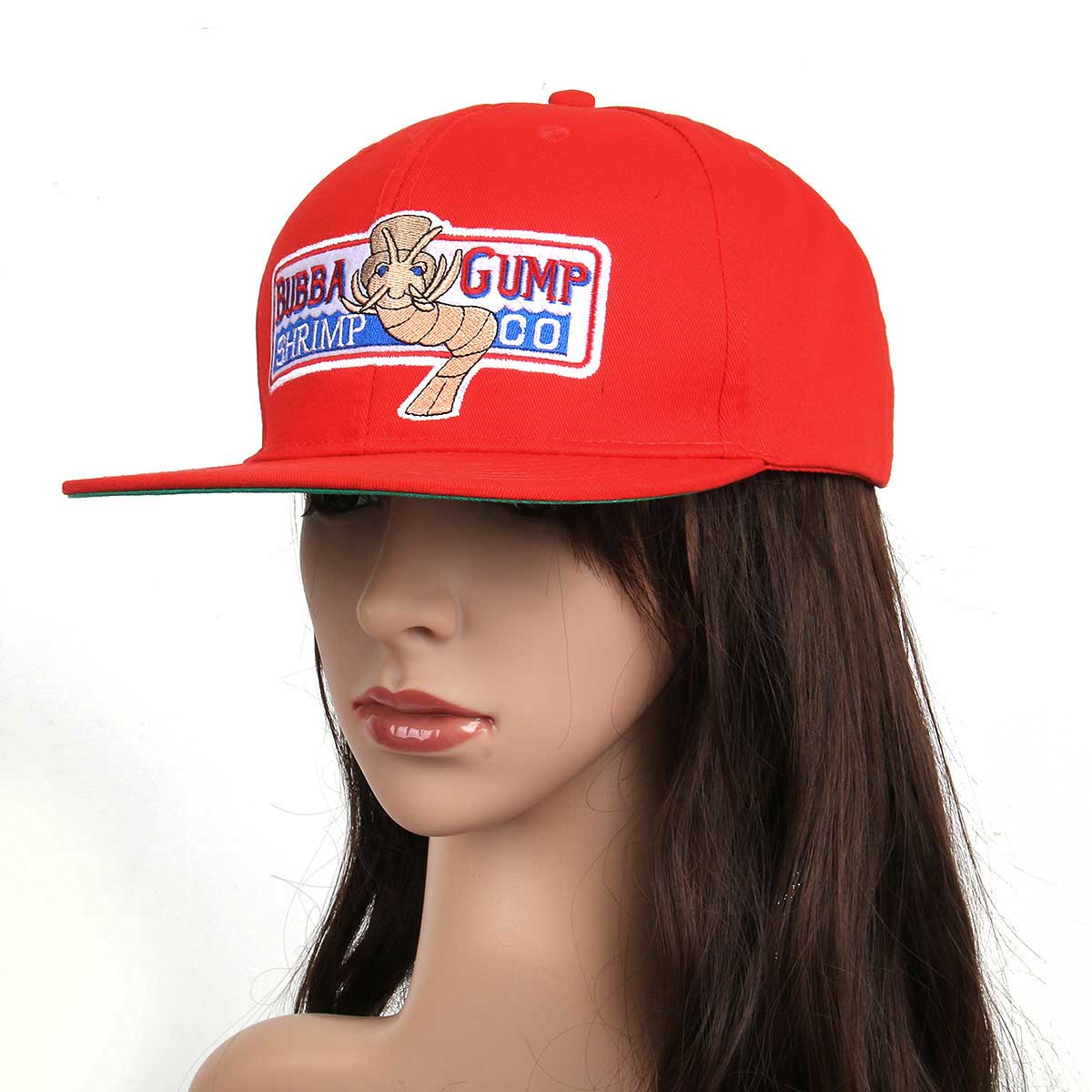 Takerlama 1994 Bubba Gump Shrimp CO. Baseball Hat Forrest Gump Costume Cosplay Embroidered Snapback Cap Men&Women Summer Cap