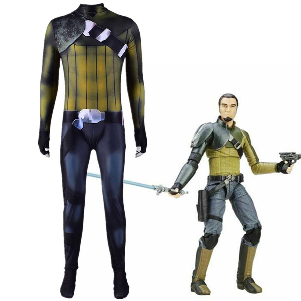  Star Wars Rebels Kanan Jarrus Cosplay Costume Caleb Dume Suit
