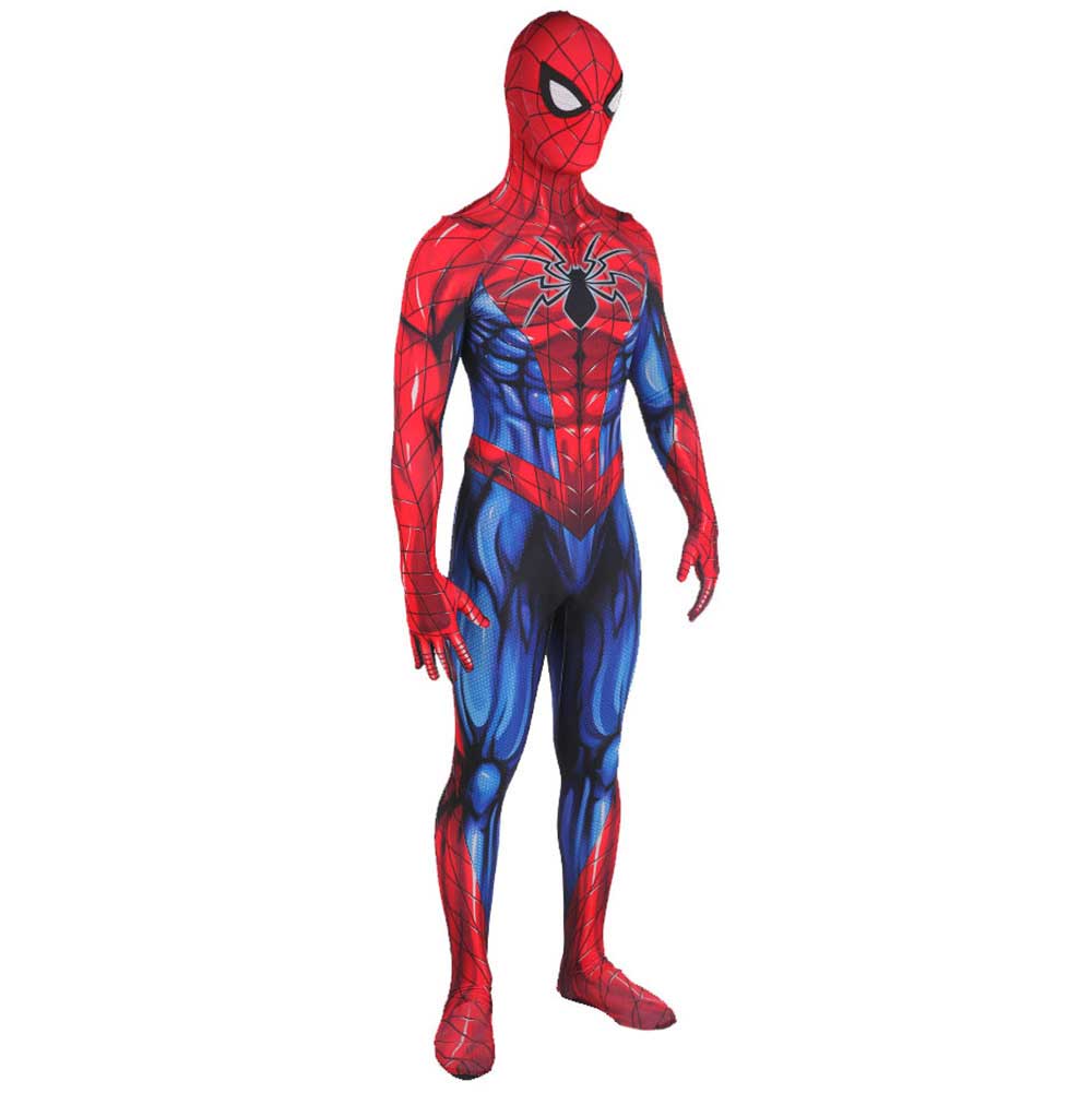 New Spiderman Costume 3D Printed Adult Lycra Spandex Spider-Man All-new All-different Cosplay Zentai suit Adults Kids