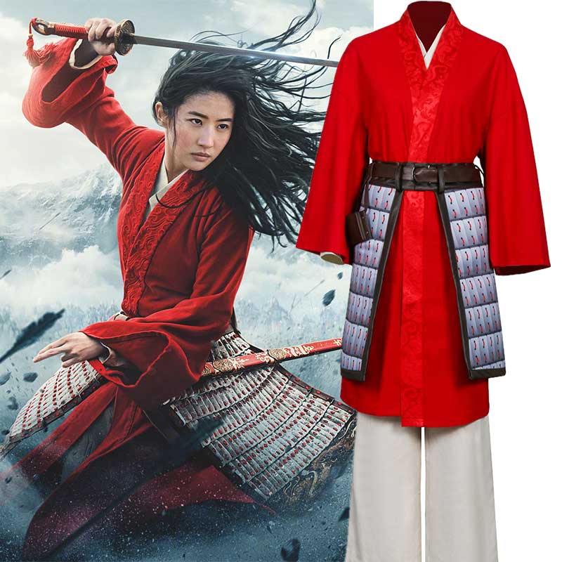 mulan battle outfit