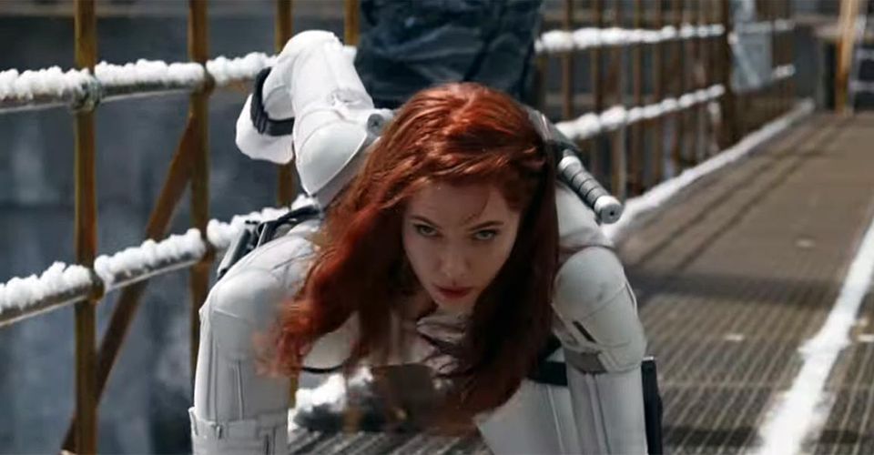 Black Widow Natasha Romanoff White Suit Female Superheroe Halloween Cosplay Costume For Women -Takerlama