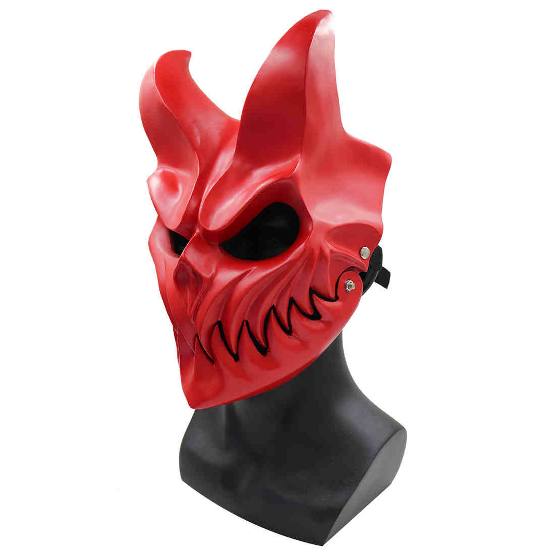 Slaughter to Prevail Mask with Movable Mouth Kid of Darkness Demolisher PVS Full Face Mask Cosplay Halloween Party Props