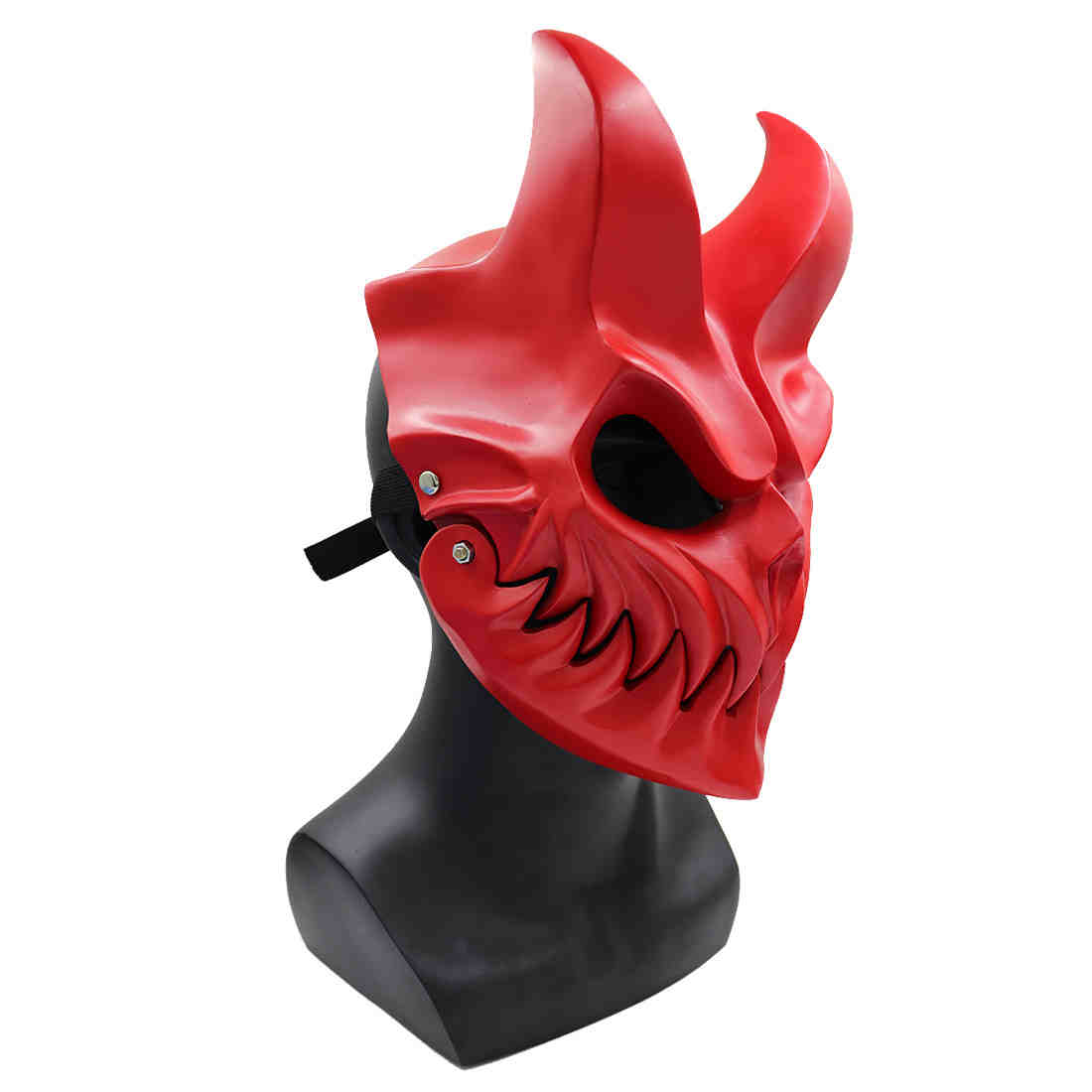 Slaughter to Prevail Mask with Movable Mouth Kid of Darkness Demolisher PVS Full Face Mask Cosplay Halloween Party Props