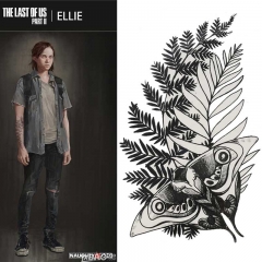The Last of Us 2 Part II Ellie Temporary Waterproof Hand Tattoos sticker