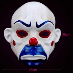 Joker Batman Dark Knight Resin Cosplay Mask Clown Masquerade Party Prop