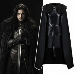 Game of Thrones Season 8 Jon Snow Halloween Cosplay Costume(Tailoring Time 20-25 days)
