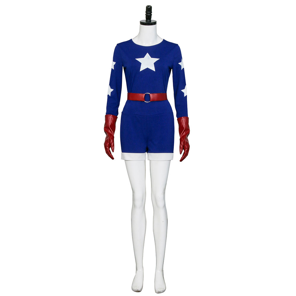 Courtney Whitmore Stargirl Suit Women Superhero Cosplay Costume Starwoman Full Set Outfits-Takerlama