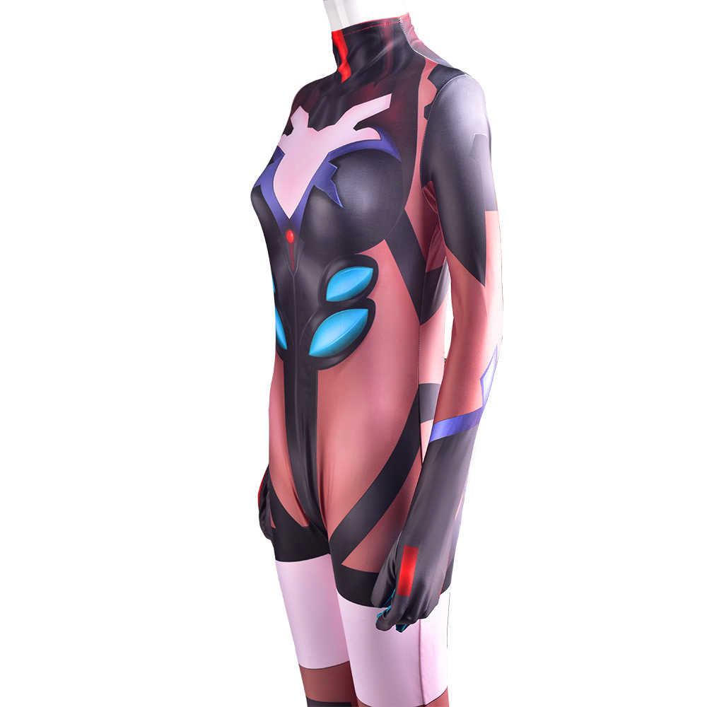 Ayanami Rei Halloween Eva Cosplay Costume Neon Genesis Evangelion Jumpsuit-Takerlama