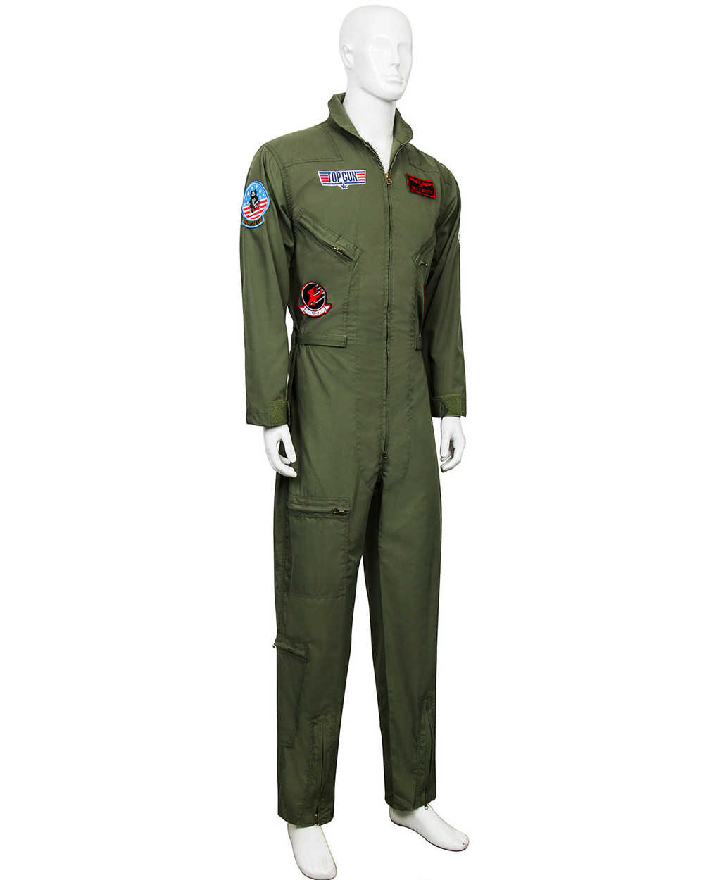 Top Gun: Maverick Aviator Pilot Flight Suit Air Force Soldier Cosplay Costume-Takerlama