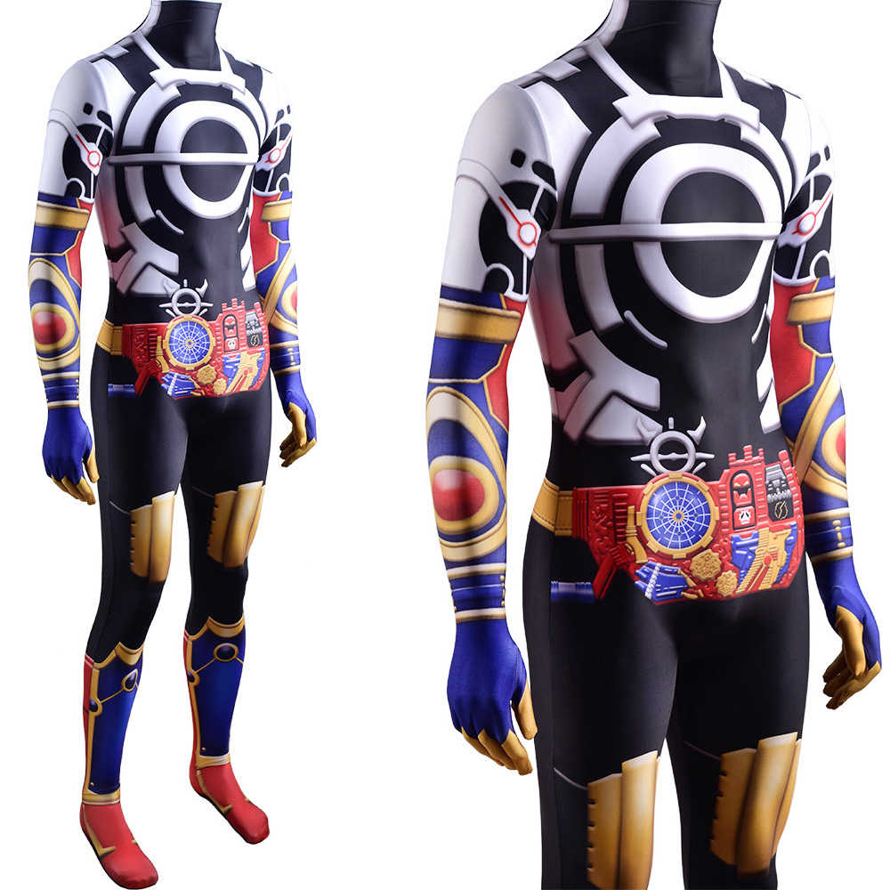 Kamen Rider Buid SIC Evol Masked Rider cosplay Costume 3D Print Spandex One Piece Zentai Suit Bodysuit Halloween Party