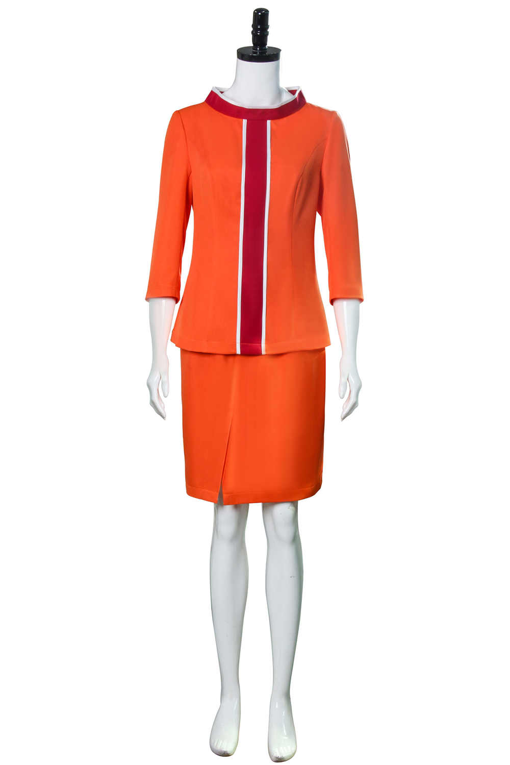 2020 Comedy Wives of the Skies Stewardess Costumes Woman Flight Attendant Uniform Party Fancy Dress Outfits-Takerlama