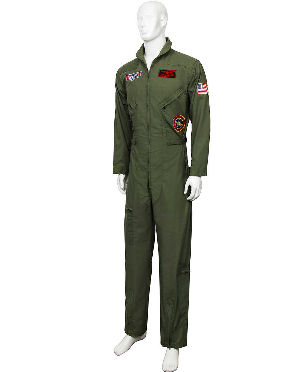 Top Gun: Maverick Aviator Pilot Flight Suit Air Force Soldier Cosplay Costume-Takerlama