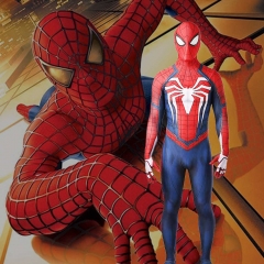Game PS4 Marvel's Spider-Man Advanced Suit Insomniac Cosplay Costume