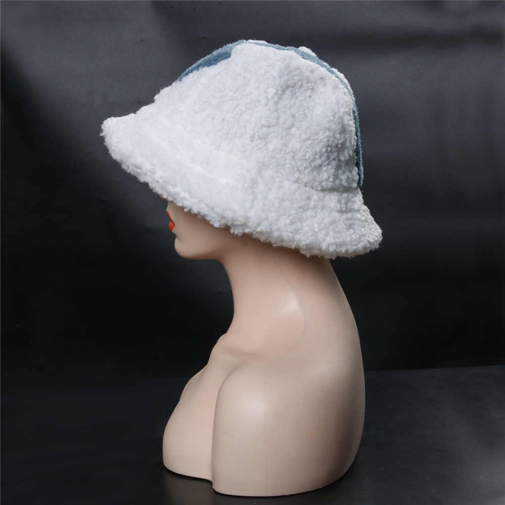 Appa Bucket Hat Aang Costume Dress Up Cap Unisex Lambswool Winter Hats White-Takerlama