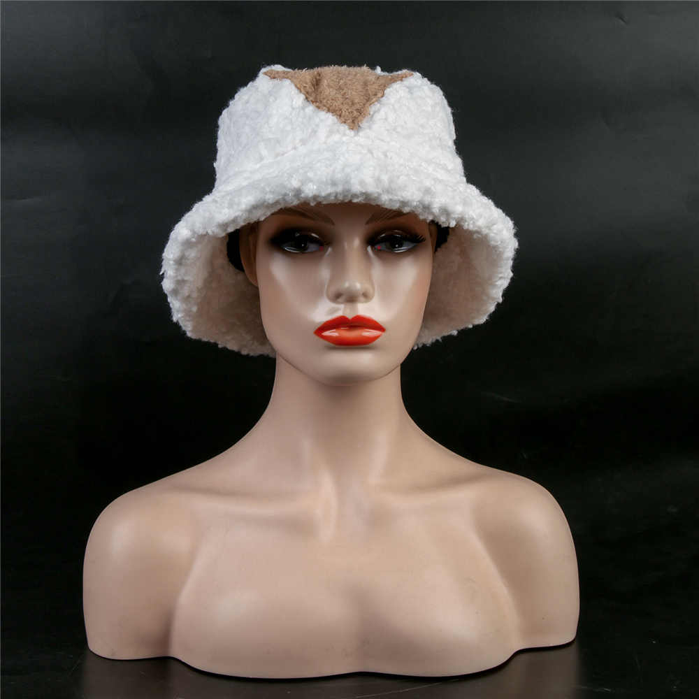 Appa Bucket Hat Aang Costume Dress Up Cap Unisex Lambswool Winter Hats White-Takerlama
