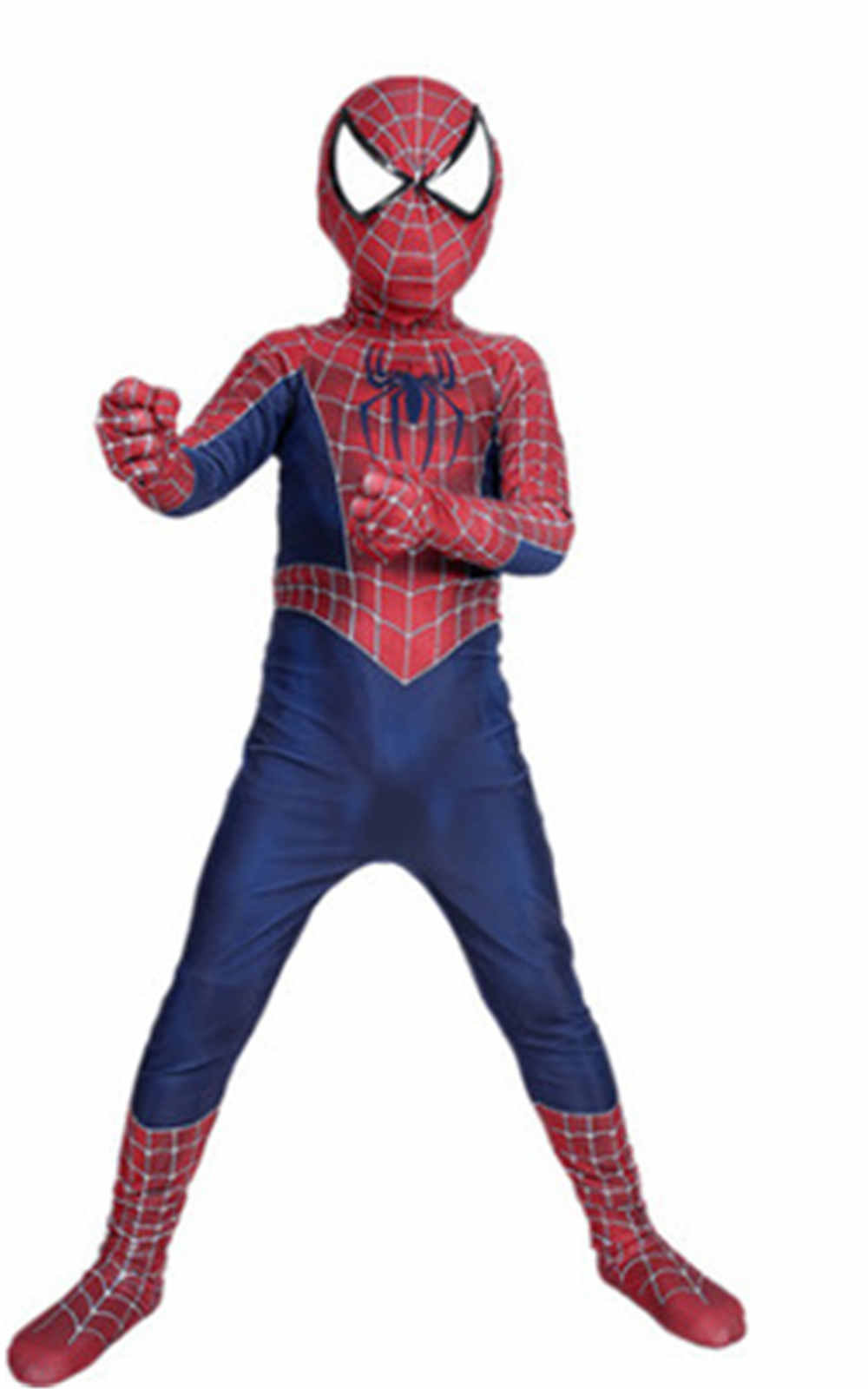 Sam Raimi Spider-Man Suit Superhero Tobey Maguire Cosplay Costume-Takerlama 
