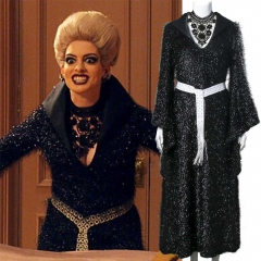 Roald Dahl’s The Witches Anne Hathaway Black Cosplay Dress With Necklace