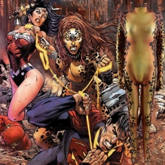 Wonder Woman 1984 Supervillain Cheetah Cosplay Costume Adults Kids