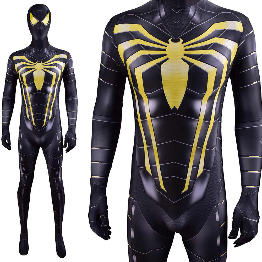 Anti Ock Suit PS4 Marvel's Spider-Man Cosplay Costume Adult Kids Gifts Superhero Leotard-Takerlama